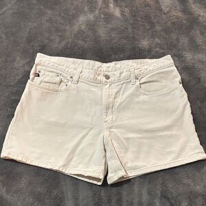 Polo by Ralph Lauren Women's White Jean Shorts